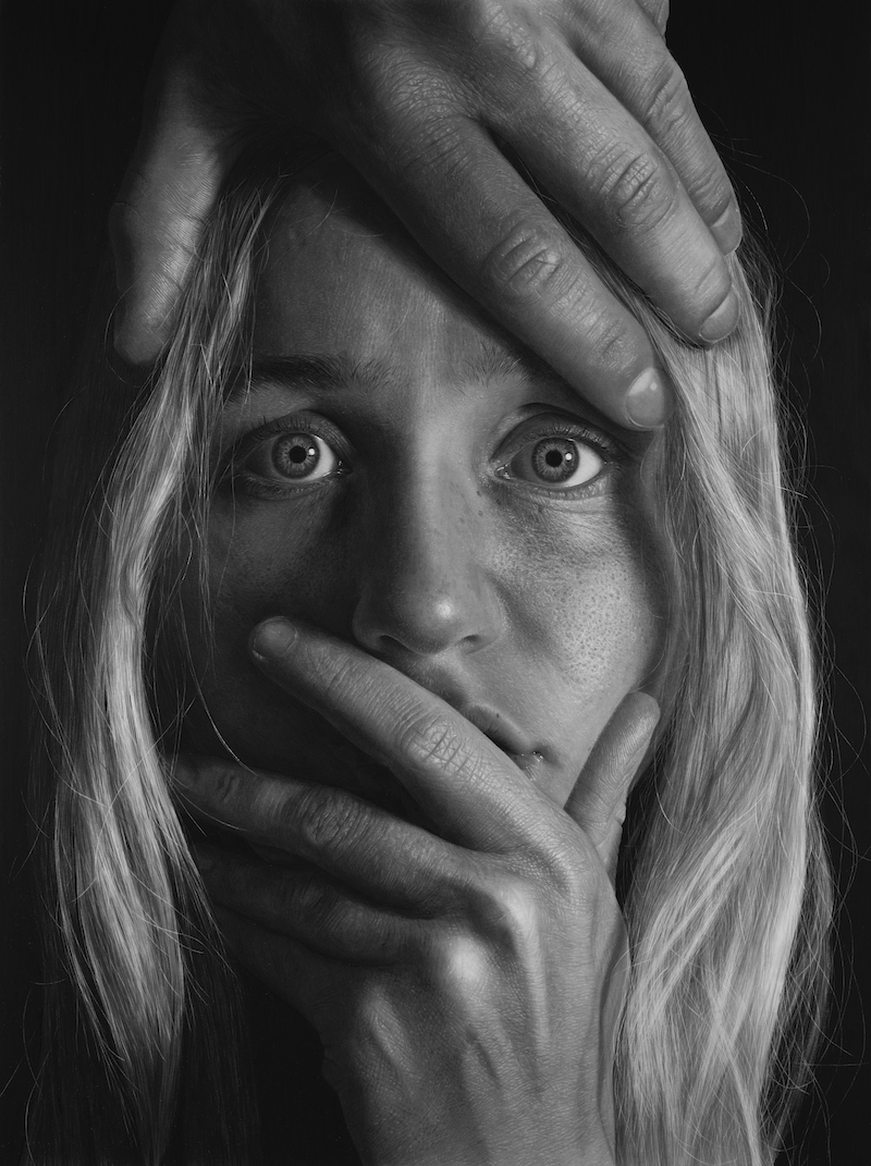 Helix, Hyperreal pencil drawing by Emma Towers-Evans, eteportraits